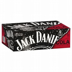 Jack Daniels & Cola 4.8% 375ml 24pk